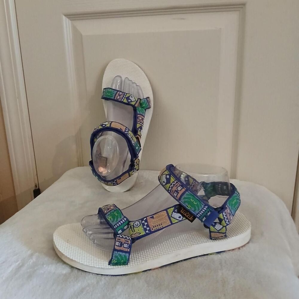 Teva x National Forest Artist Series Original Universal Psychedelic Sandals 10.5